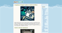 Desktop Screenshot of dphclub.com